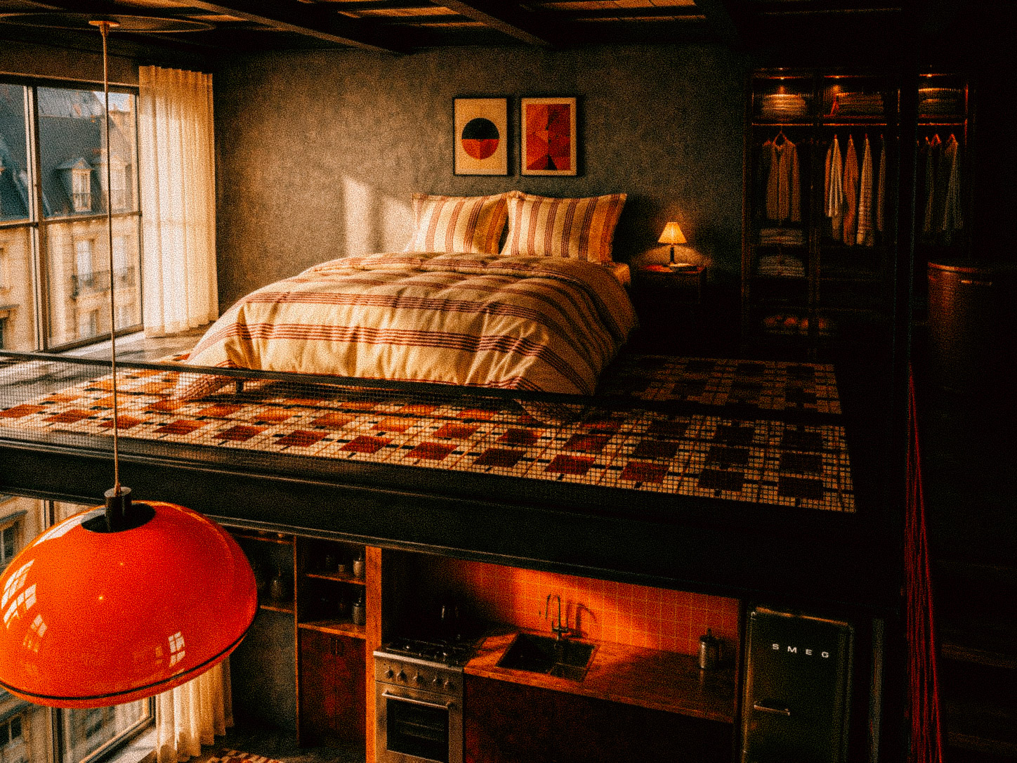 3D Render Loft Studio image 2