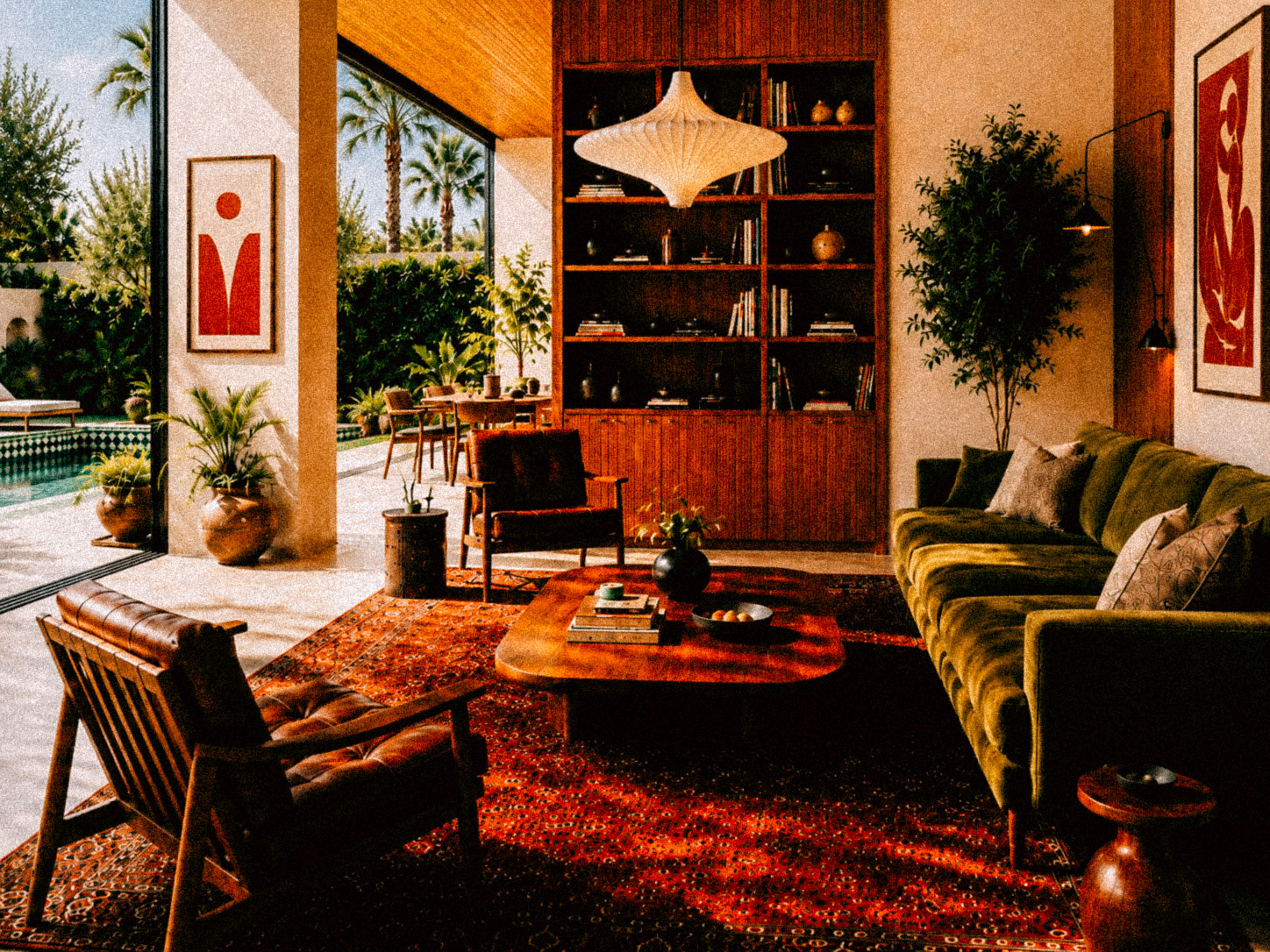 3D Render Living Room image 2