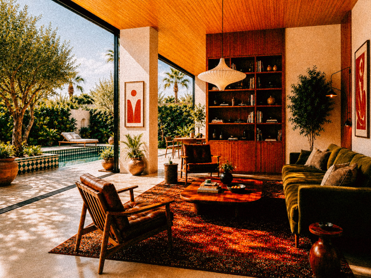 3D Render Living Room image 4