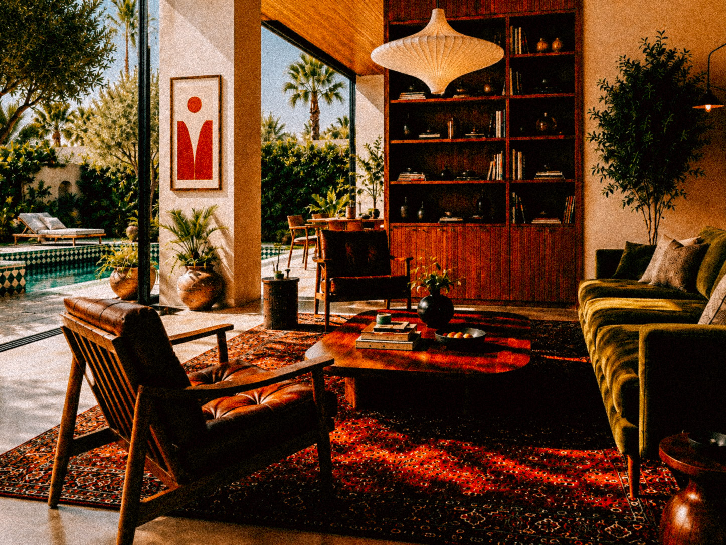 3D Render Living Room image 5